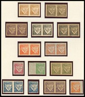 PORTUGAL. 1931-38. Lusiadas. Plate Proofs. Imperforated. Values 4a, 5a, 10, 15 (2 Colours), 40c, 48c, 75, 80c, 1.20 Esc, - Altri & Non Classificati