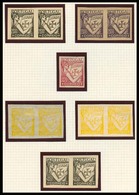 PORTUGAL. 1926-31. Lusiadas. Trial Colour Proofs. Imperforated. Value 2 Esc. (2 Colours), 3.20, 4.50 (2 Colours). Single - Altri & Non Classificati