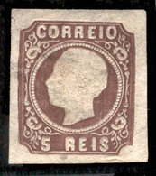 PORTUGAL. 5rs. Die I. Mint Large Margins. Minor Clear At Left Edge On Reverse Away From Print. Af.01 34,000 Esc. Af. 14. - Altri & Non Classificati
