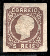 PORTUGAL. 5rs. Die I. Mint Large Margins. Minor Clear At Left Edge On Reverse Away From Print. Af.01 34,000 Esc. Af. 14. - Other & Unclassified