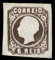 PORTUGAL. 14** 5rs. Brown, Large Margins, With Much O.G. VF. - Altri & Non Classificati