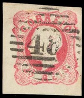 PORTUGAL. Die II / Large Margins / Cancelled "48" Angra. AF 16. - Altri & Non Classificati