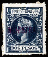 PUERTO RICO. Sobrecarga "MUESTRA". Doblez. Mint No Gum. Bonito. E-149-M. - Porto Rico