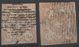 SWITZERLAND. 1852. Rayon III. Yv 22/23º. Yv 2009. 750 Euros. Opportunity. - Sonstige & Ohne Zuordnung