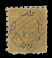 SYRIA. C.1878. Turkish Post. Iskenderun (Alexandretta). On The Nose Central Cancel. Fine. - Syria