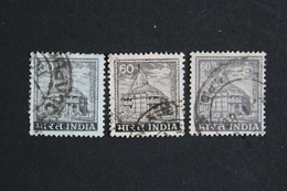 TIMBRES INDE SOMNATH TEMPLE DIFERENTES EMISSIONS, OBLITERES - Collections, Lots & Series