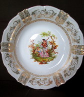 PLAT Creux Saladier Porcelaine Porzellan Porcelain Germany Deutschland Allemagne BAVARIA Oscar SCHALLER C1950 ? - Winterling (DEU)