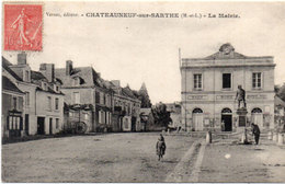 CHATEAUNEUF SUR SARTHE - La Mairie   (114177) - Chateauneuf Sur Sarthe