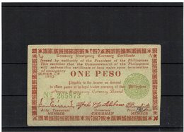 DIV1 - PHILIPPINES BILLET DE 1 PESO DE LA RESISTANCE PERIODE OCCUPATION JAPONAISE VOIR NOTICE - Philippinen