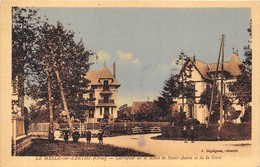 61-LE-MESLE-SUR-SARTHE- CARREFOUR DE LA ROUTE DE SAINT-AUBIN ET DE LA GARE - Le Mêle-sur-Sarthe