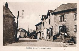 Cpa ROYERE 23 Rue De La Poste ( Carrefour Rue Du Cimetière ) - Royere