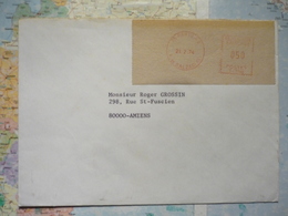 Paris 42  21/02/1974  0,50 FF - 1969 Montgeron – Carta Bianca – Frama/Satas