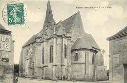 - Indre Et Loire -ref-A808-  Neuvy Le Roi - L Eglise - Carte Bon Etat - - Neuvy-le-Roi