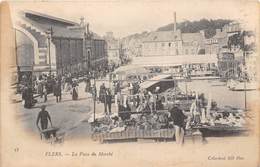 61-FLERS- LA PLACE DU MARCHE - Flers