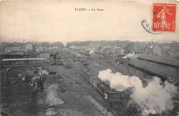 61-FLERS- LA LA GARE - Flers