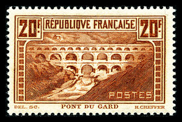 ** N°262, Pont Du Gard, 20F Chaudron Type IIB, TTB (certificat)  Qualité: **  Cote: 550 Euros - 1900-02 Mouchon