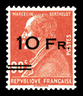 ** N°3, Berthelot 10F Sur 90c Rouge Surchargé à Bord Du Paquebot 'Ile De France', Très Bon Centrage. SUPERBE. R.R.R (sig - 1927-1959 Neufs