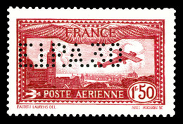 ** N°6d, 1F50 Carmin Perforé E.I.P.A.30, SUP (signé Calves/certificat)  Qualité: **  Cote: 5000 Euros - 1927-1959 Neufs