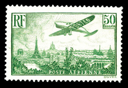 * N°14, 50f Vert-jaune. B  Qualité: *  Cote: 1100 Euros - 1927-1959 Neufs