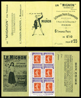 ** N°138-CP5, MIGNON-6 Timbres Sur Porte-timbre-le Timbre Poste économique. SUPERBE. R.R.R. (certificat)  Qualité: ** - Other & Unclassified