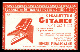 ** N°199-C28, Série 172-SA, CIGARETTES VIZIR Et EU, Haut De Feuille. SUP. R. (certificat)  Qualité: ** - Autres & Non Classés