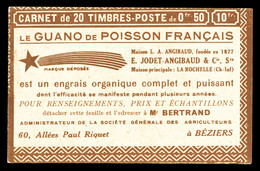 ** N°199-C44, Série 157 HERAULT, JODET GUANO Et EU, Bas De Feuille. SUP (certificat)  Qualité: ** - Other & Unclassified