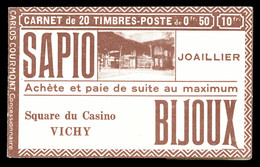 ** N°257-C4, Série VICHY II, BOULE D'ARGENT/ROHAN Et SAPIO BIJOUX. SUP (certificat)  Qualité: ** - Autres & Non Classés