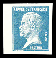 (*) N°176, 50c Pasteur, épreuve D'essai Sans Valeur, TB (signé Calves)  Qualité: (*) - Neufs