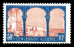 ** N°263b, 50c Bleu Et Rose, 'ALCERIE'. TB  Qualité: **  Cote: 200 Euros - Neufs