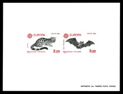 (*) N°2416/17, Paire Europa De 1966: épreuve Collective. TTB  Qualité: (*)  Cote: 180 Euros - Epreuves De Luxe