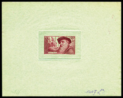 (*) N°344, Rodin, épreuve D'atelier En Rouge Sur Papier Verdâtre. R.R (certificat)  Qualité: (*) - Epreuves D'artistes