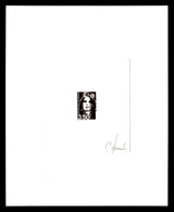 (*) N°2821, 3,50F Briat, épreuve D'artiste En Brun Signée Jumelet (ex Collection J.P Comtet). SUPERBE. R.R. (certificat) - Epreuves D'artistes