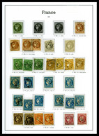 O N°1849/1900, 1849/1900, Collection De Timbres Oblitérés (quelques Neufs), Dont N°1, 2, 3 (*), 5, 6, 6f*, 9, 18, 33, 39 - Collections