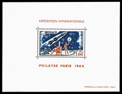 ** N°5, Exposition Philatec 1964, Très Jolie Pièce (certificat)  Qualité: **  Cote: 930 Euros - Blocs
