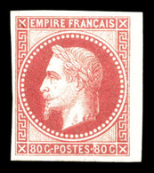 * N°10, 80c Rose. TB (certificat)  Qualité: *  Cote: 1200 Euros - Aquila Imperiale