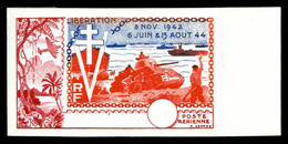 ** 10e Anniversaire De La Libération Non émis: Non Dentelé, Sans Faciale Ni Nom Du Territoire, Bdf. SUP. R. (certificat) - 1939 150e Anniversaire De La Révolution Française