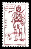 ** N°88a, 1f50 +3f Lilas, Sans Nom Du Territoire. TB (signé Brun)  Qualité: **  Cote: 216 Euros - Unused Stamps