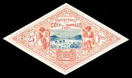 * N°20, 25f Rose Sur Bleu. SUP. R. (signé Brun/certificat)  Qualité: *  Cote: 1200 Euros - Unused Stamps