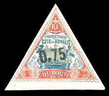 * N°26, 0,75 Sur 5f Rose Et Bleu, SUP (signé Brun/certificat)  Qualité: *  Cote: 750 Euros - Unused Stamps