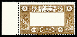 ** N°167a, 5F Brun Et Lilas-brun, Centre Omis, Bord De Feuille Latéral, Fraîcheur Postale, SUP (certificat)  Qualité: ** - Unused Stamps