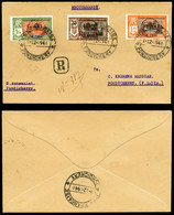 O FRANCE TOUJOURS' : N°230C + 230N + 230M Sur Lettre Locale De Pondichery Le 1 Dec 1941. SUP (certificat)  Qualité: O - Neufs