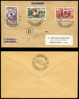O FRANCE TOUJOURS' : N°230X, 230Y Et 230Z Sur Lettre Locale De Pondichery Le 5 Dec 1941. SUP (certificat)  Qualité: O - Neufs