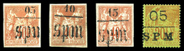 * N°5/8, Les 4 Valeurs TTB  Qualité: *  Cote: 320 Euros - Used Stamps
