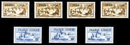 ** N°274/80, Les 7 Valeurs TTB  Qualité: **  Cote: 312 Euros - Used Stamps