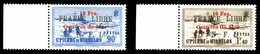 ** N°311A/B, Paire Surchargée 'Oeuvres De Mer', Bdf, TTB (certificat)  Qualité: **  Cote: 600 Euros - Used Stamps