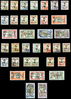 * N°33/66, Les 2 Séries Complètes Dont N°59a (4 Fermé). TB  Qualité: *  Cote: 605 Euros - Unused Stamps