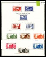 * GUYANE, 1905/1947: Poste, PA. Bloc, Taxe Collection Bien Fournie. TB  Qualité: *  Cote: 638 Euros - Collections