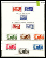 * GUYANE, 1905/1947: Poste, PA. Bloc, Taxe Collection Bien Fournie. TB  Qualité: *  Cote: 638 Euros - Verzamelingen