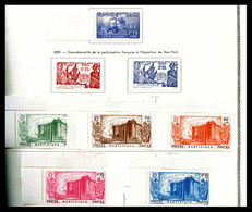 * MARTINIQUE, 1908/1947: Poste, PA. Bloc, Taxe Collection Bien Fournie. TB  Qualité: *  Cote: 614 Euros - Collections