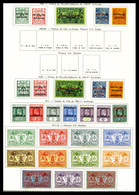 * NOUVELLES HEBRIDES 1908/1957: Poste, PA. Bloc, Taxe Collection Bien Fournie. TB  Qualité: *  Cote: 1229 Euros - Collections